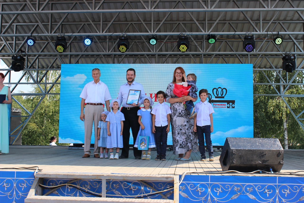 На торжественном открытии Поздеевской ярмарки