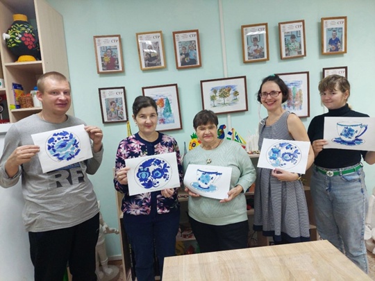 "Знакомство с Гжелью"