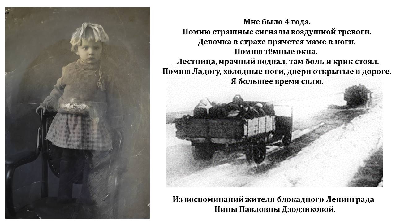 К Дню полного освобождения Ленинграда от фашистской блокады