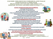 Перечень дополнительных платных услуг