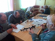 В стационарном отделении для граждан пожилого возраста и инвалидов БУ СО ВО " КЦСОН " Гармония"