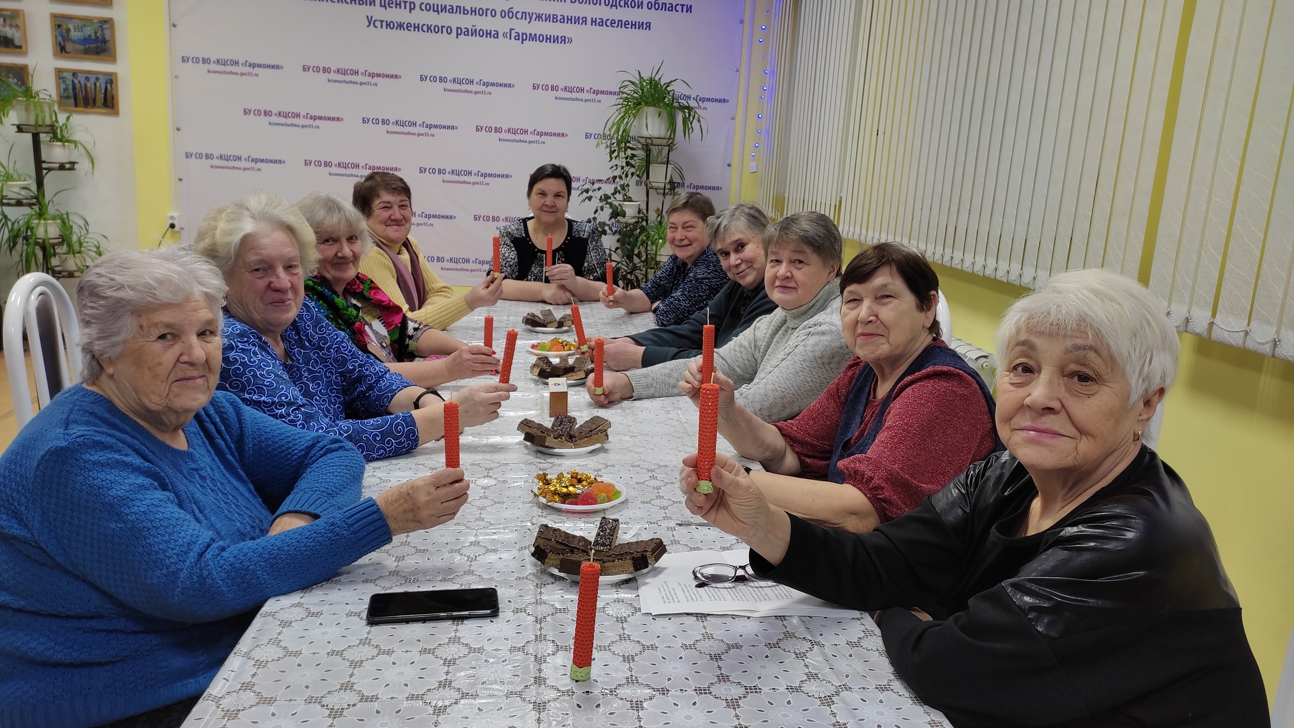 Святочные посиделки в клубе «Творческая мастерская».