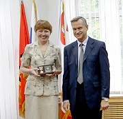 "За труды в проведении Всероссийской сельскохозяйственной переписи".