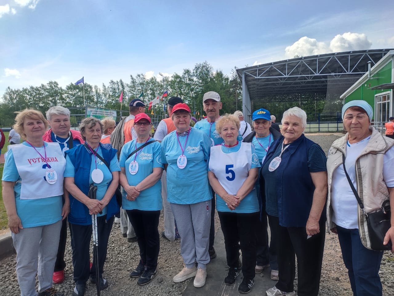 Прошла районная летняя Спартакиада пенсионеров и ветеранов