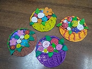 Композиция «Цветы в корзине»