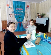 Мастер - класс для участницы группы «Вместе» Натальи