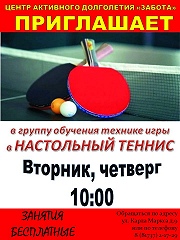 Игра в теннис