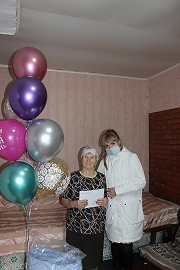 90-летний юбилей устюжанки Надежды Алексеевны Аверьяновой