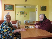 Прошел шашечный турнир среди получателей социальных услуг