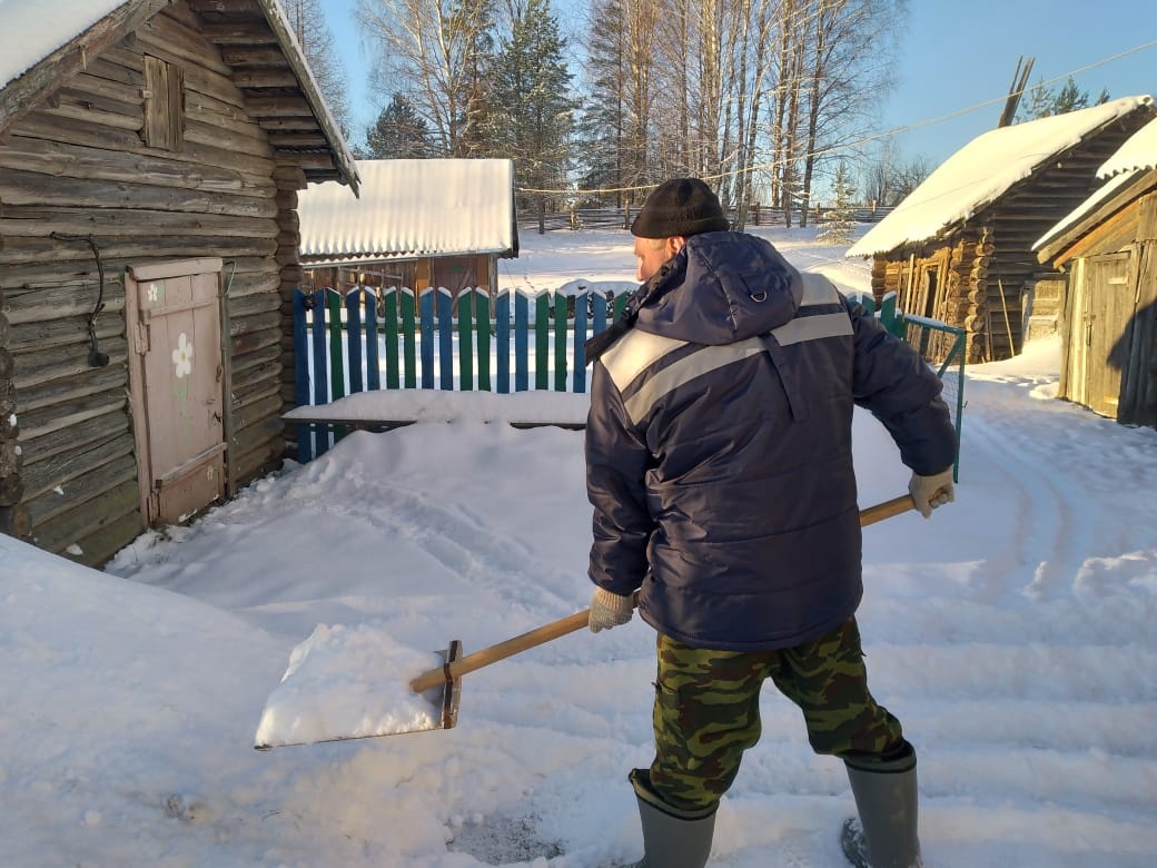 Уборка снега