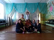 Проведено ознакомительное занятие по йоге