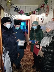 Осуществлен рейд по семьям, находящимся в трудной жизненной ситуации