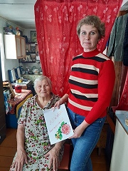 Пудышева Антонина Александровна отметила свое 85-летие