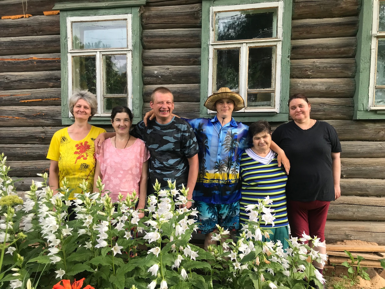 В гостях у получателя социальных услуг Ивана Анучина