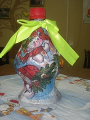 Изготовление новогодних игрушек для городской елки