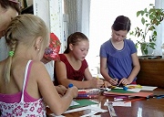 Творческое занятие «Изготовление красочной открытки»