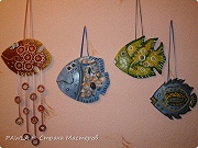 Рыбки из солёного теста