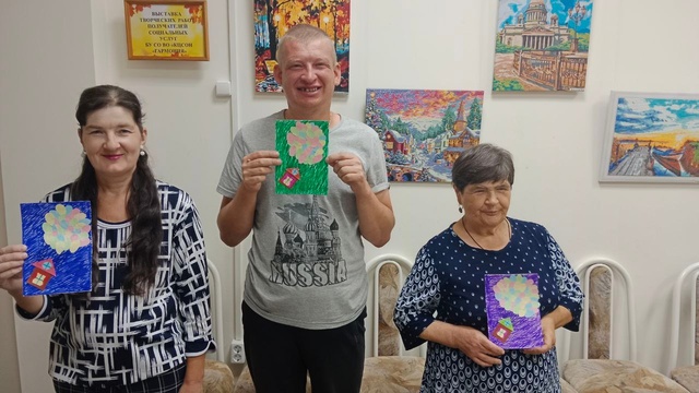 «Домик на воздушных шарах»!