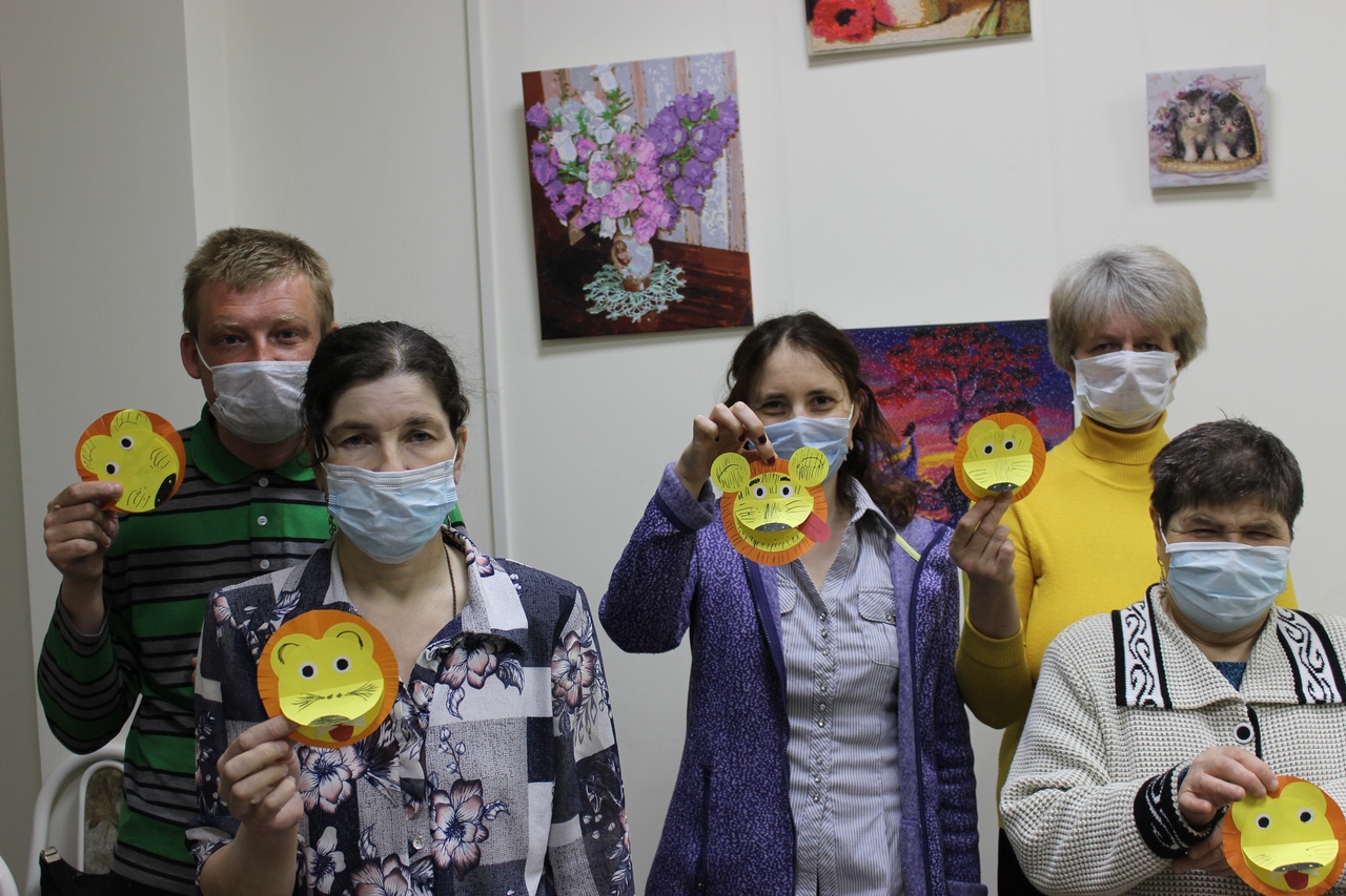 Делали поделку «Львенок из бумаги»