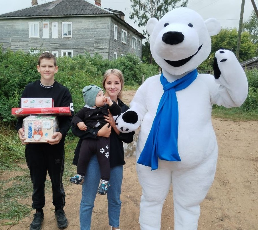 Поздравление семьи нашего земляка, участника СВО