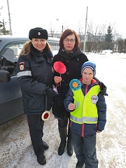 Акция «Подари цветок-улыбку»