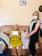 Цветкова Мария Васильевна отметила свой 90- летний юбилей